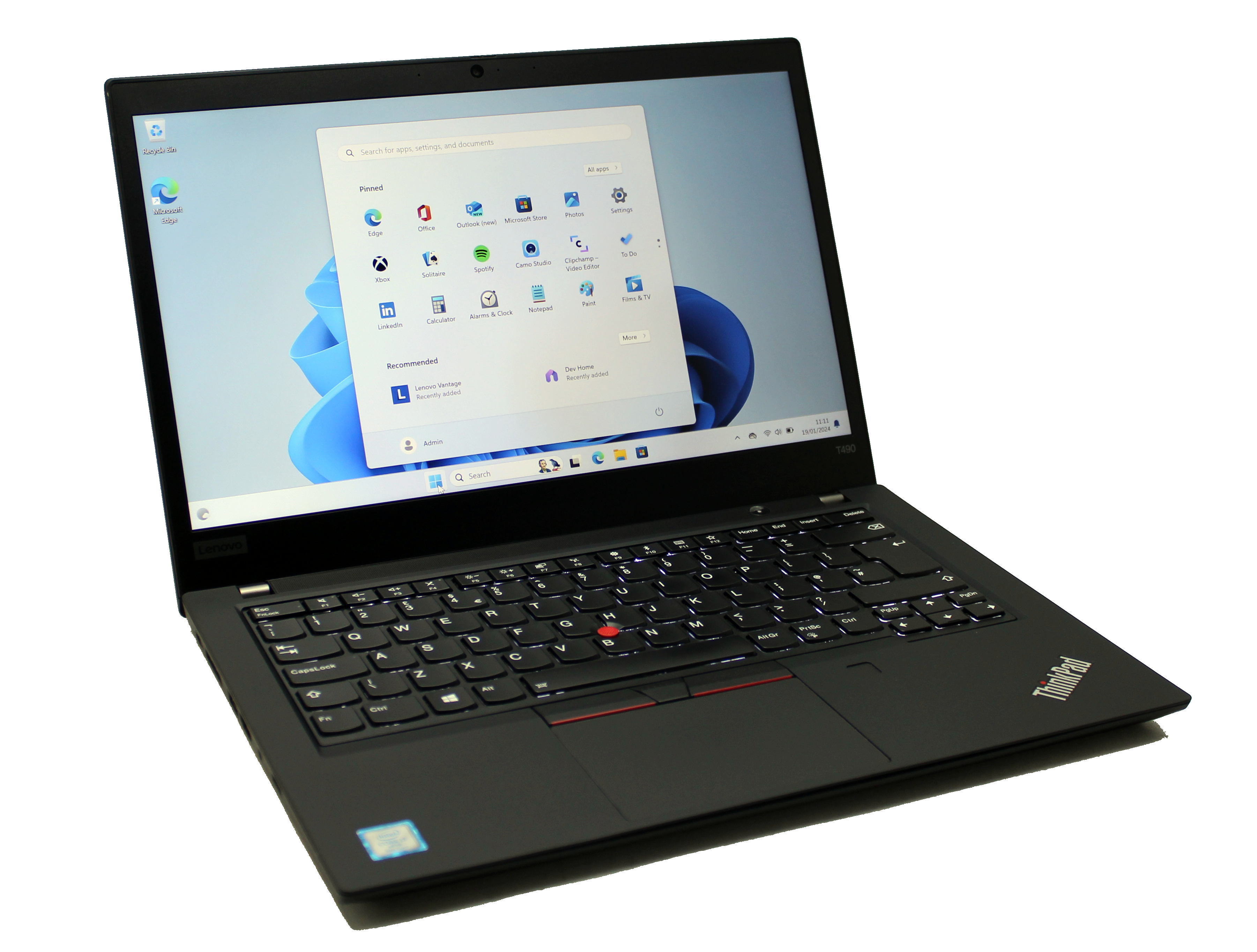 Refurbished Lenovo ThinkPad T490 Laptop PC